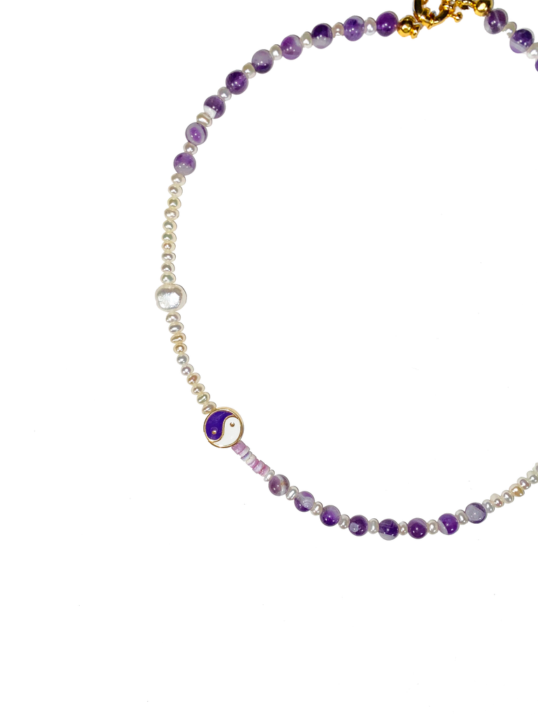 Yang Lilac Necklace