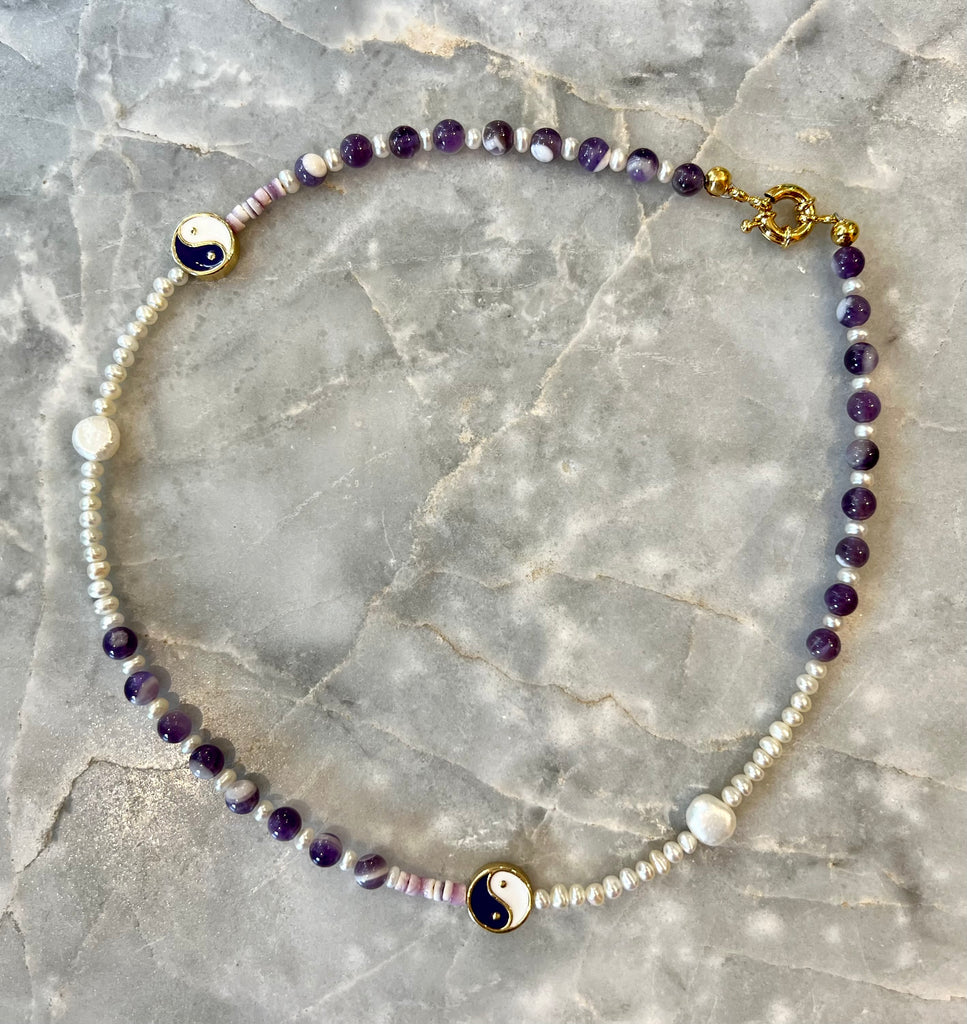Yang Lilac Necklace